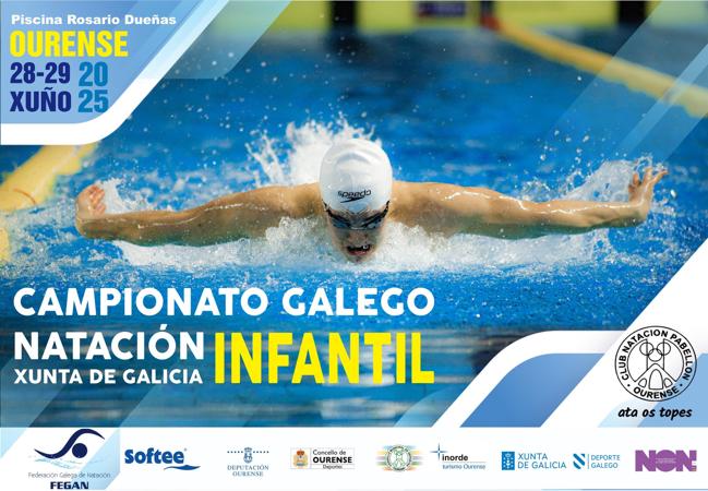 Cartel campionato galego infantil inverno